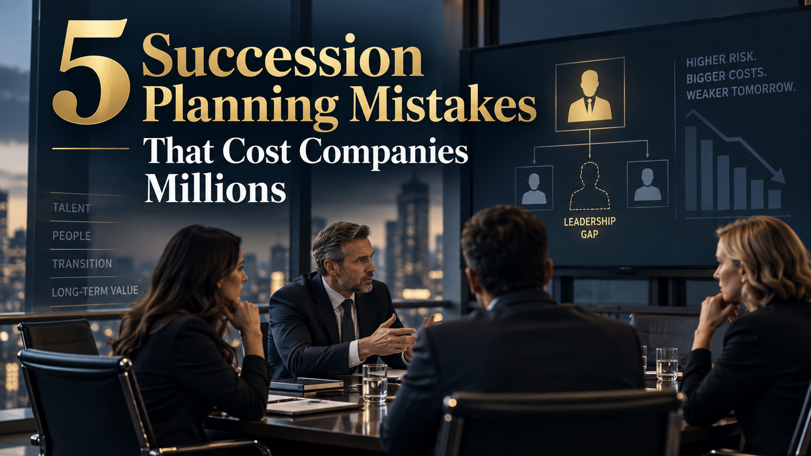 5 Succession Planning Mistakes That Cost Companies Millions
