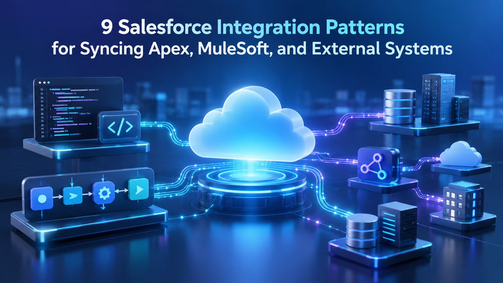 9 Salesforce Integration Patterns for Syncing Apex, MuleSoft, and External Systems