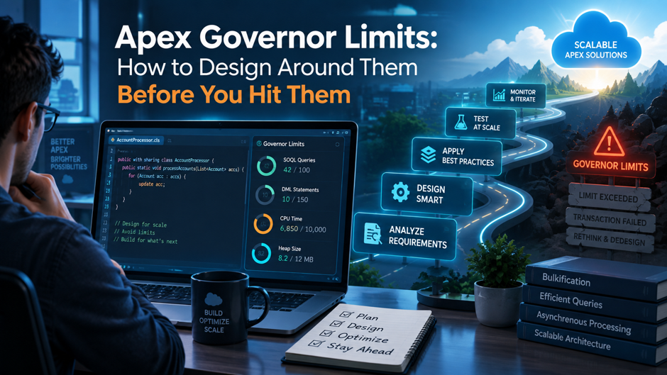Apex Governor Limits: Salesforce Code Design Guide