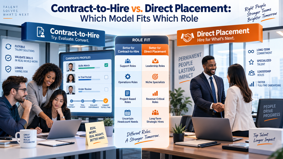 Contract-to-Hire vs Direct Placement: Which Fits Best?