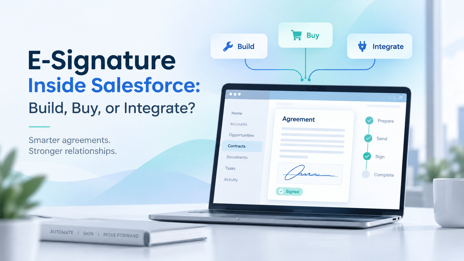Salesforce E-Signature: Build, Buy, or Integrate?