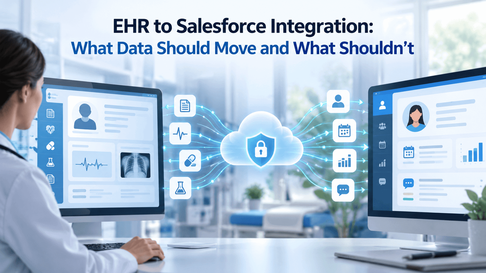 EHR to Salesforce Integration: What Data Should Move and What Shouldn't