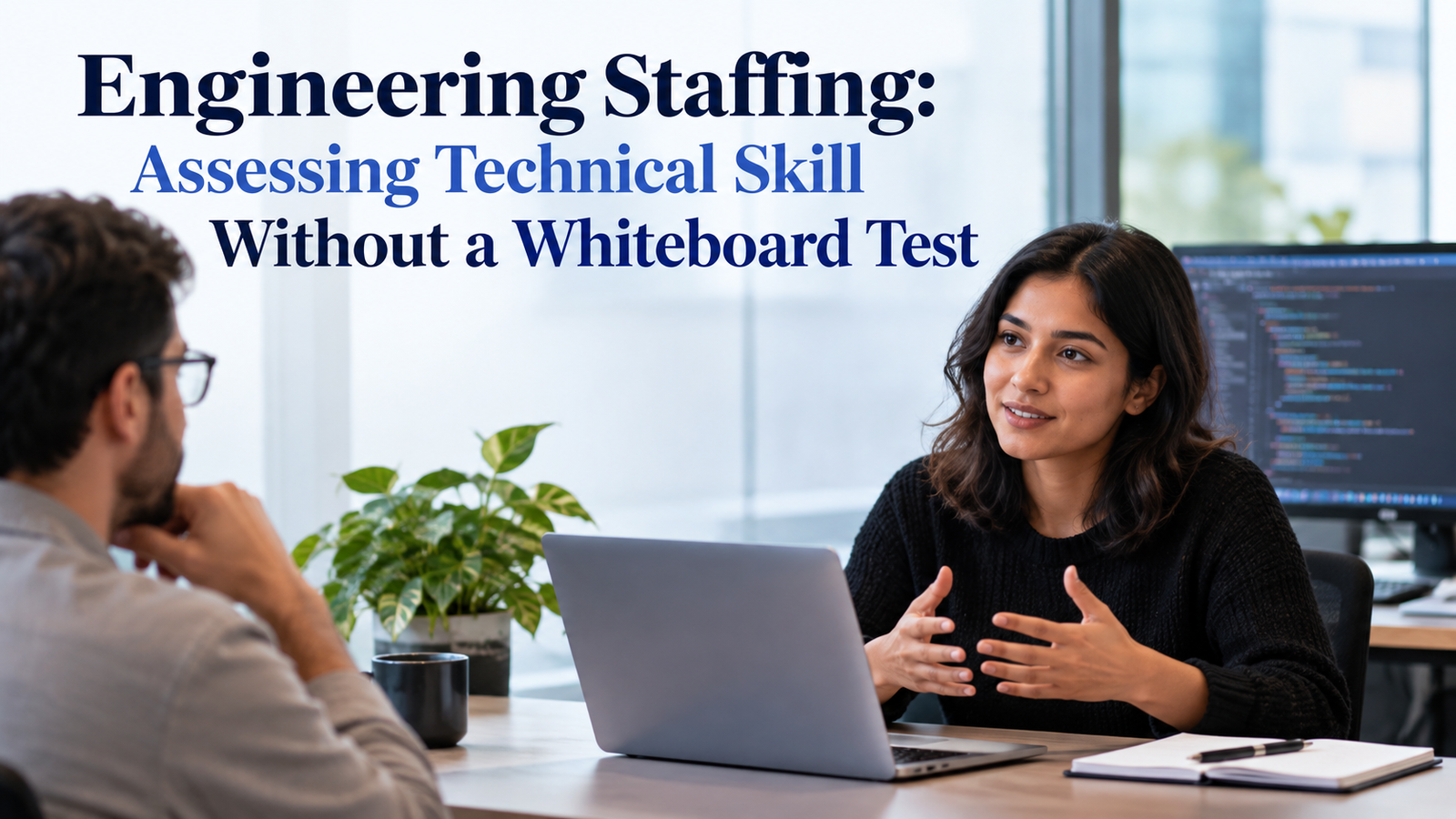 Engineering Staffing Assessing Technical Skill Without a Whiteboard Test