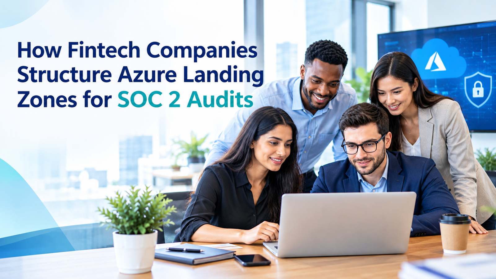 Azure Landing Zones for SOC 2 Audits in Fintech