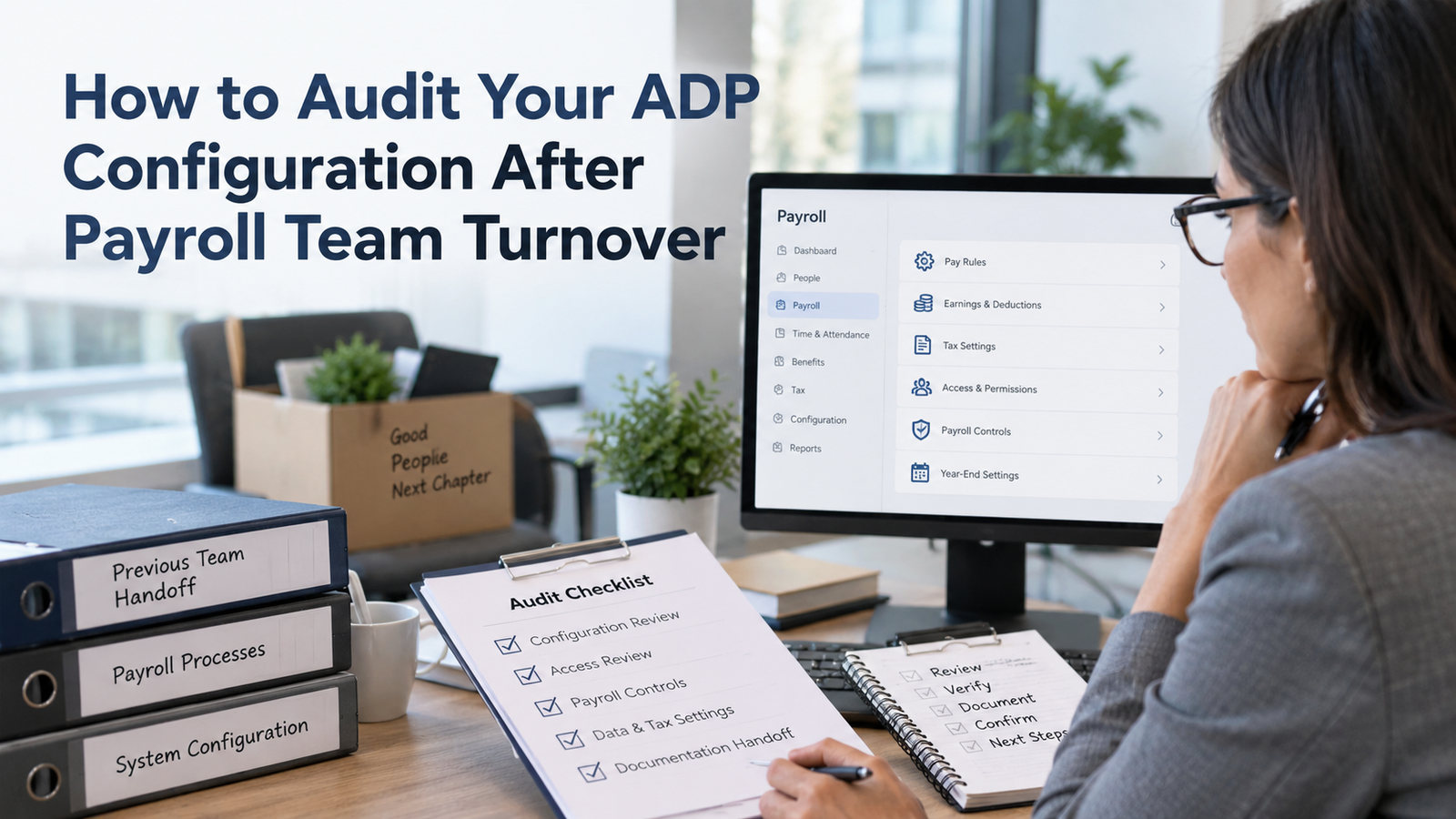 How to Audit Your ADP Configuration After Payroll Team Turnover