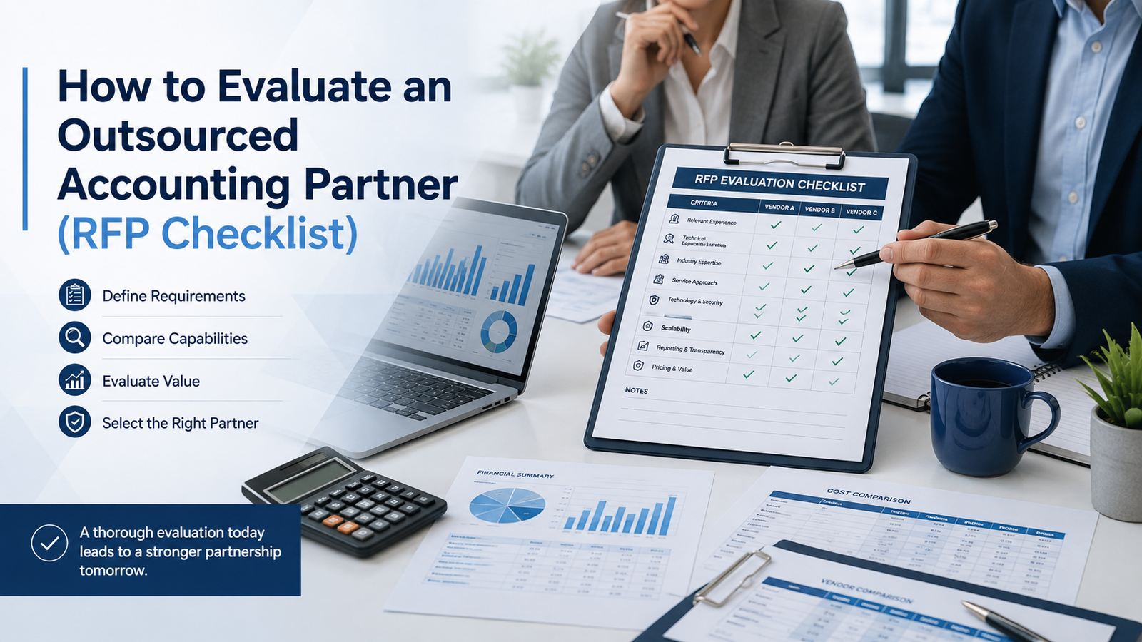 How to Evaluate an Outsourced Accounting Partner (RFP Checklist)