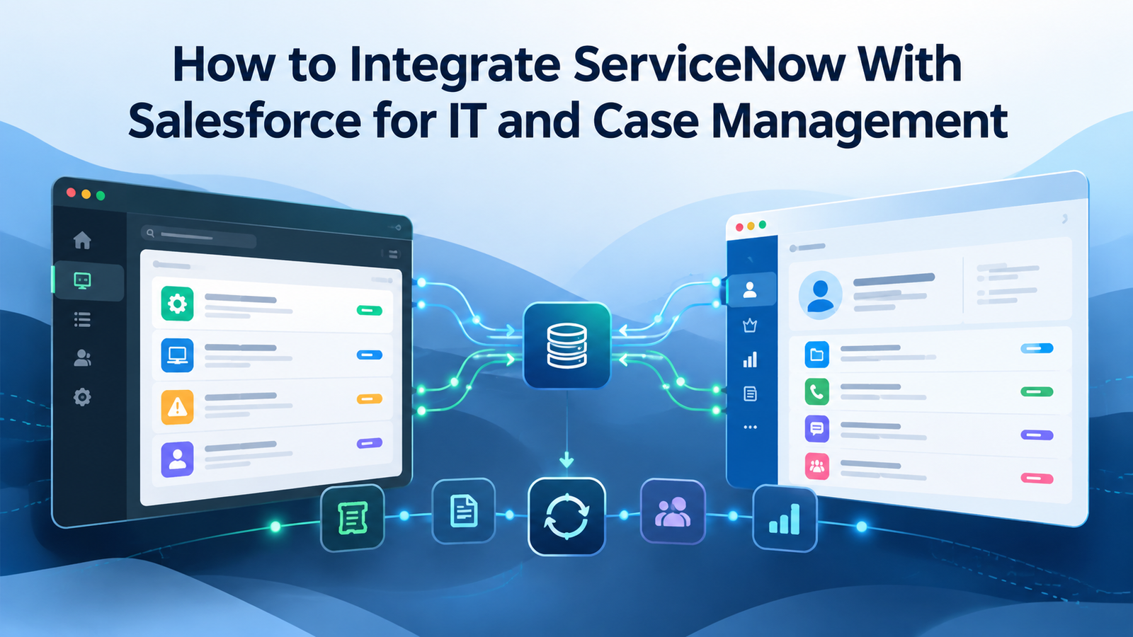 How to Integrate ServiceNow With Salesforce for IT and Case Management