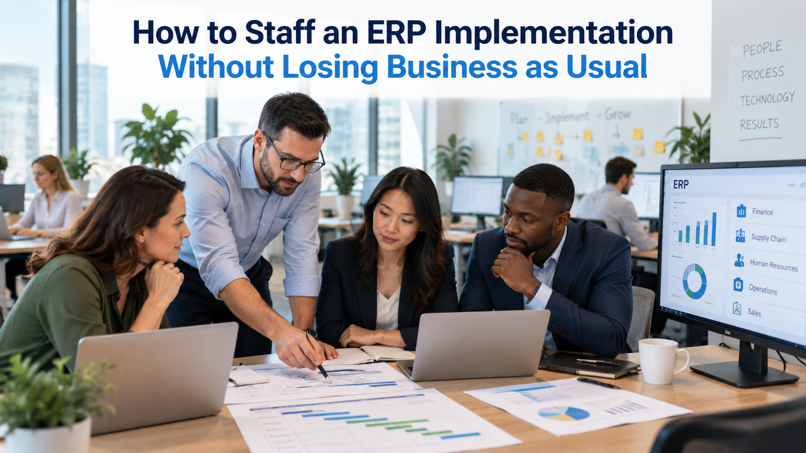 ERP Implementation Staffing Without Losing Business as Usual
