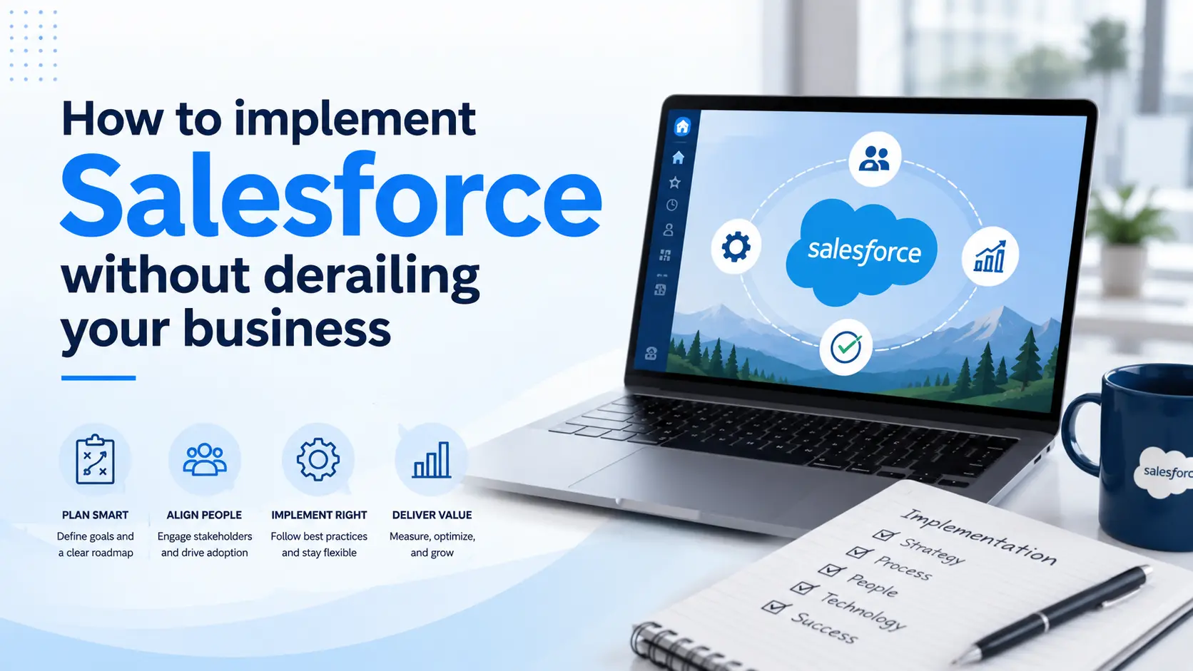 How To Implement Salesforce without Derailing Your Business