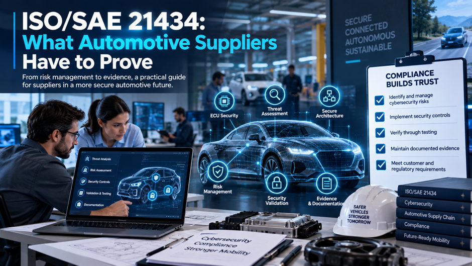 ISO/SAE 21434: What Automotive Suppliers Must Prove