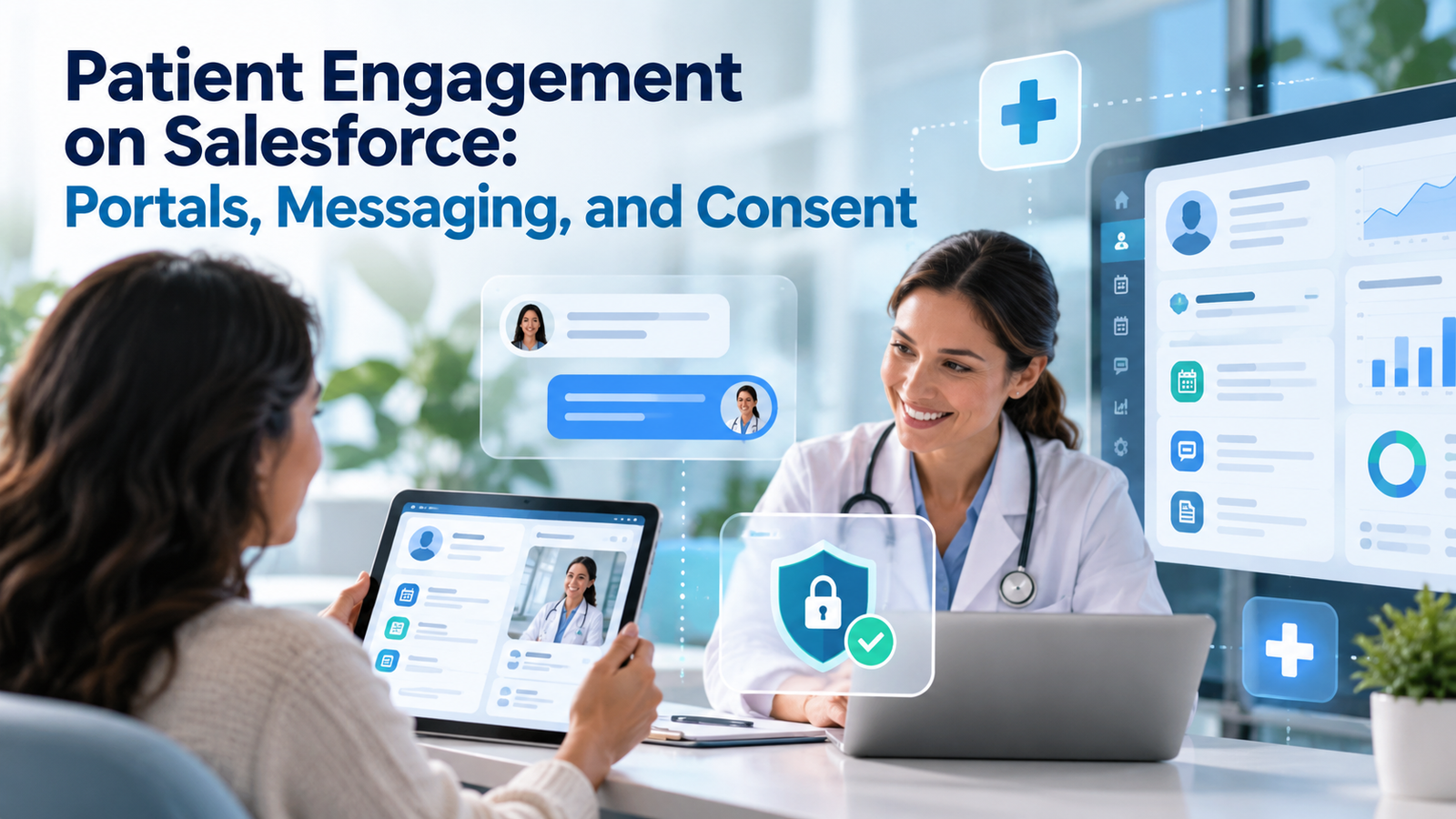 Patient Engagement on Salesforce Portals, Messaging, and Consent