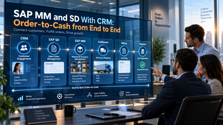 SAP MM and SD With CRM: Complete Order-to-Cash Guide