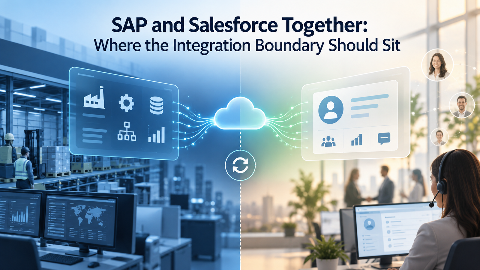 SAP and Salesforce Together Where the Integration Boundary Should Sit