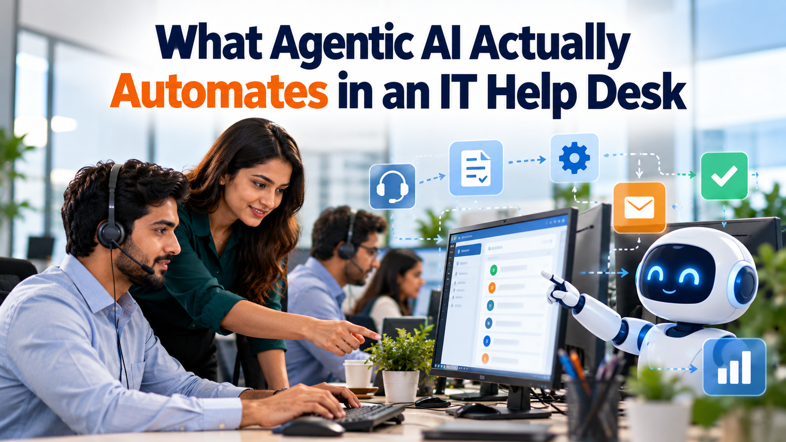 Agentic AI Help Desk: What It Really Automates