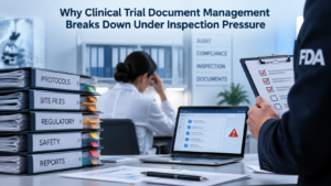 Why Clinical Trial Document Management Breaks Down Under Inspection Pressure