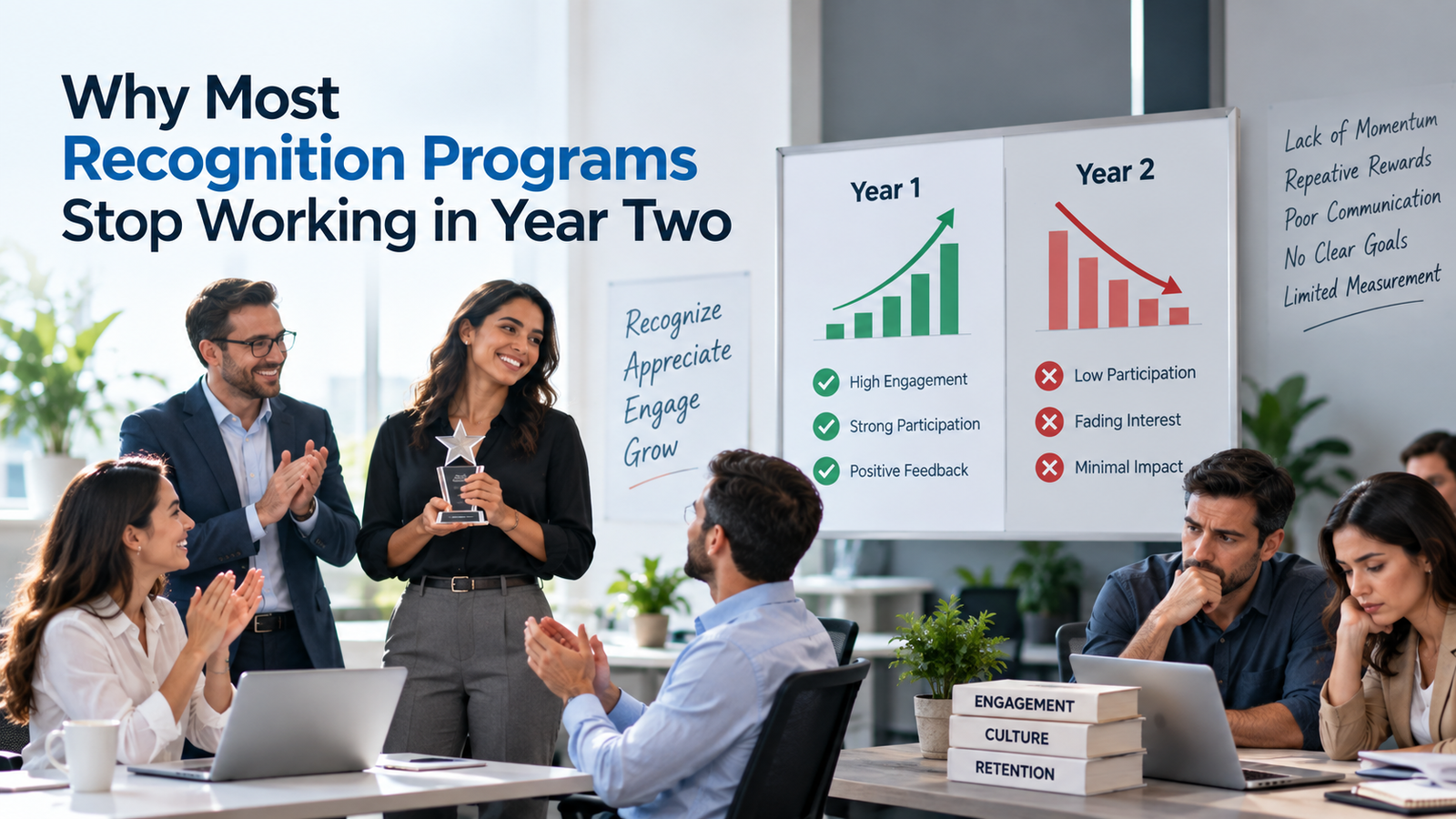 Why Recognition Programs Stop Working in Year Two