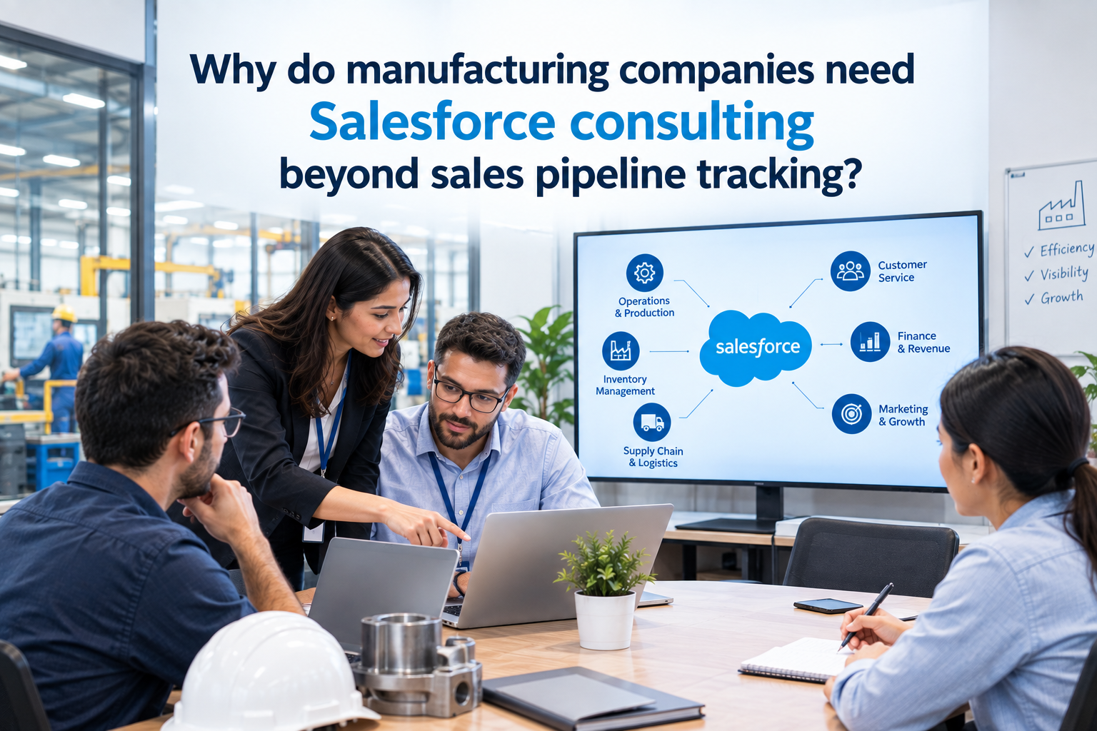 Salesforce Consulting for Manufacturing Beyond Sales
