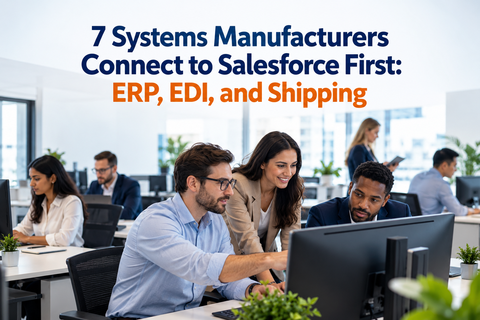 Salesforce Manufacturing Integration: 7 Systems First