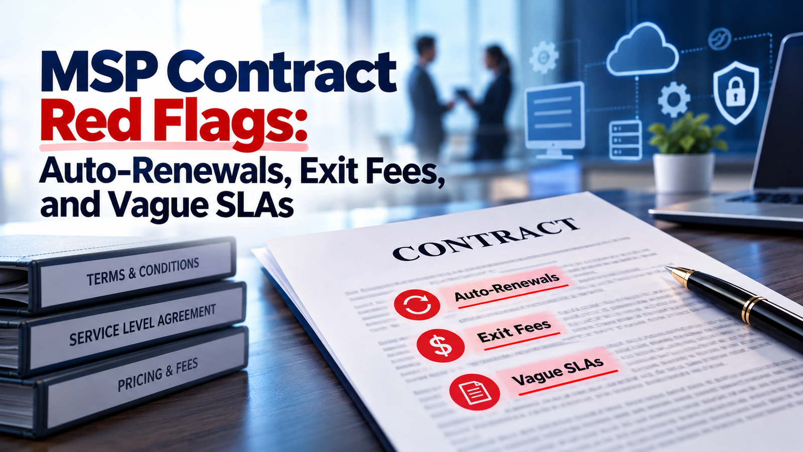 MSP contract red flags