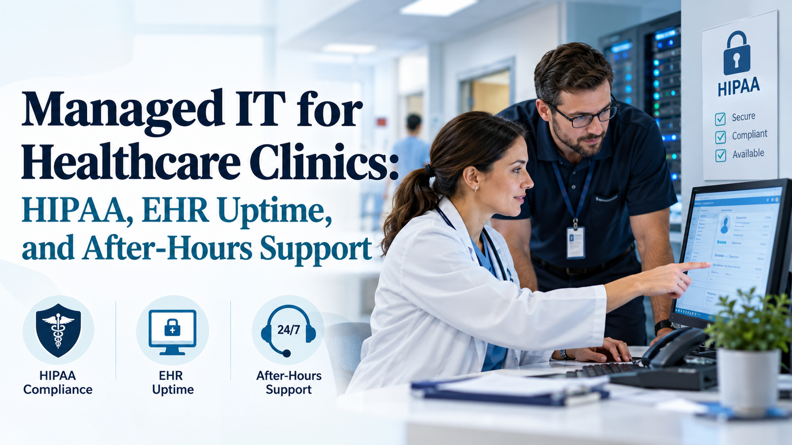 Managed IT for Healthcare Clinics