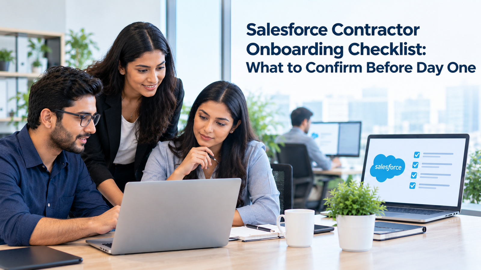 Salesforce Contractor Onboarding Checklist: What to Confirm Before Day One