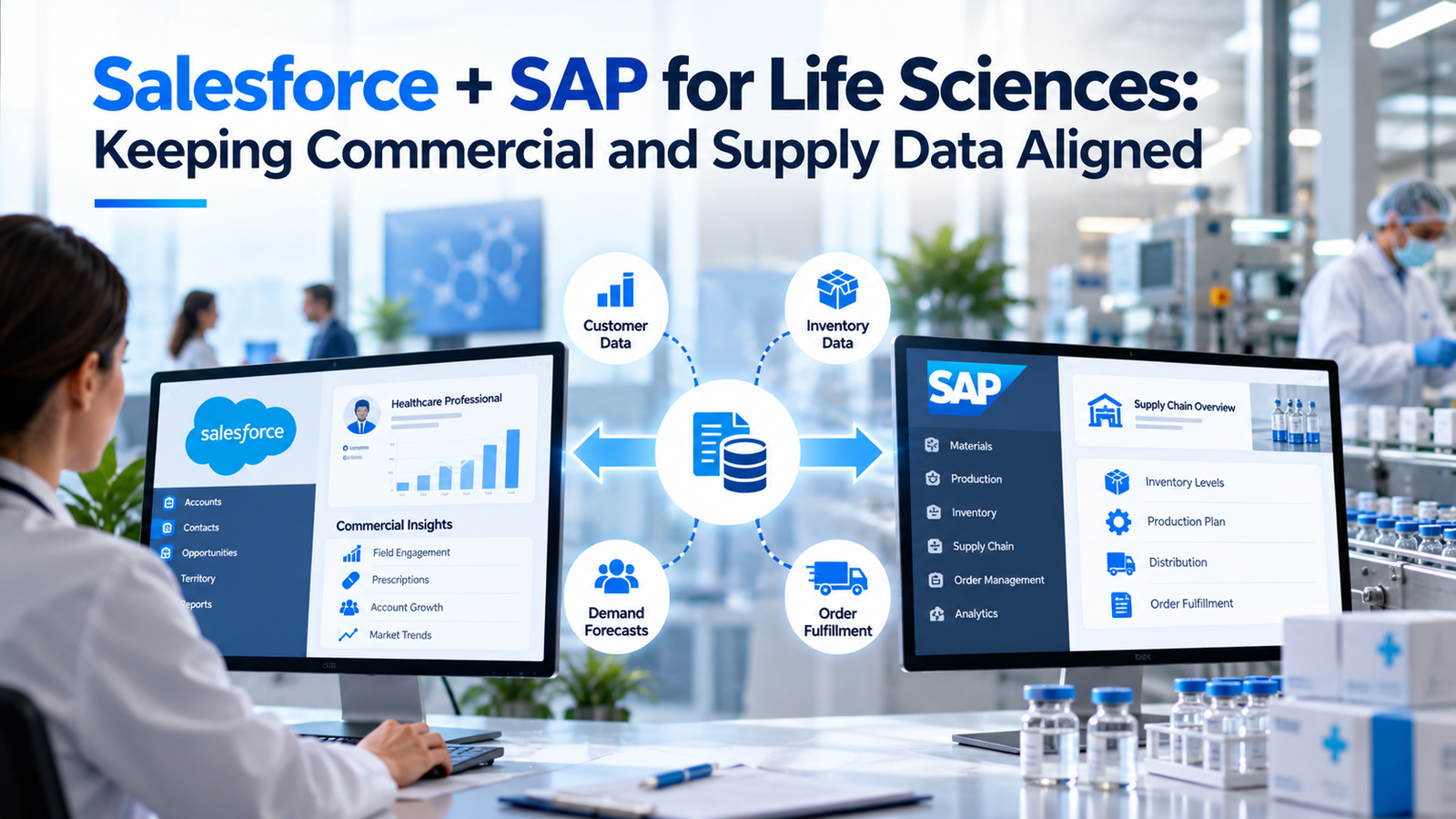 Salesforce + SAP for Life Sciences