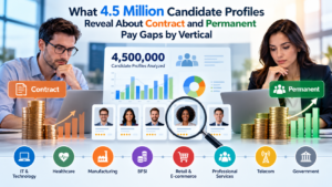 What 4.5 Million Candidate Profiles Reveal About Contract and Permanent Pay Gaps by Vertical