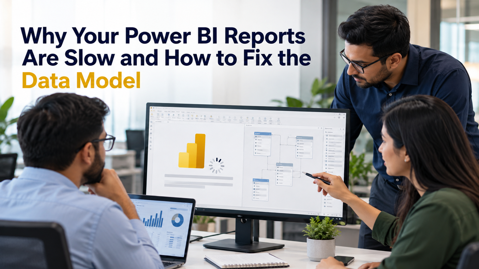 Slow Power BI Reports: Fix the Data Model